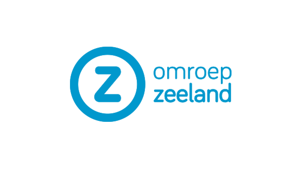 Logo regionale televisie- en radio-omroep Omroep Zeeland op een transparante achtergrond - 600 * 337 pixels 
